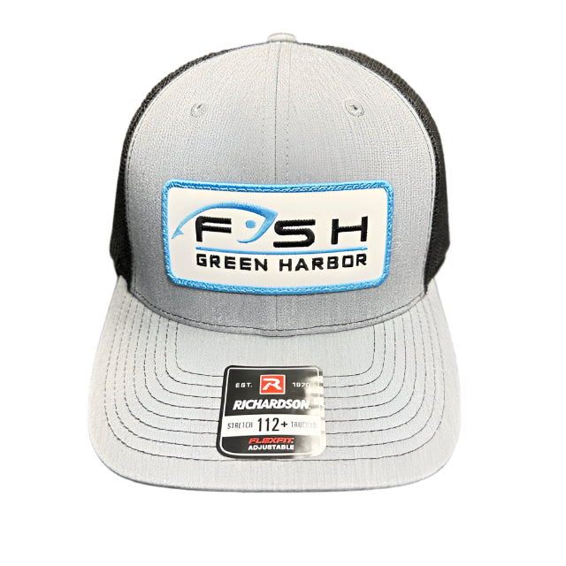 FISH Tackle - FISH Green Harbor Stretch Trucker Patch Hat